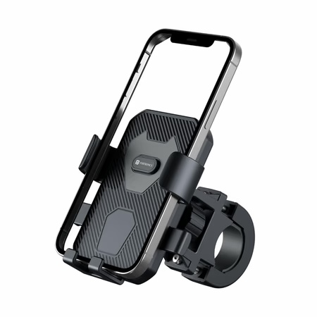 Portronics Mobike 4 Bike Mobile Holder, Black