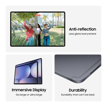 Samsung Tab S10U 37.08 cm (14.6 inch) WiFi + 5G Tablet with S-Pen, 12 GB RAM, 256 GB, Gray, X926BA 6 Samsung Tab S10U 37.08 cm (14.6 inch) WiFi + 5G Tablet with S-Pen, 12 GB RAM, 256 GB, Gray, X926BA