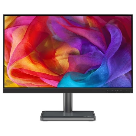 Lenovo L24I-30 60.5 cm (23.8 Inch) with IPS Panel Technology 1920 x 1080 Resolution Borderless Refresh Rate 75 Hz Black Monitor