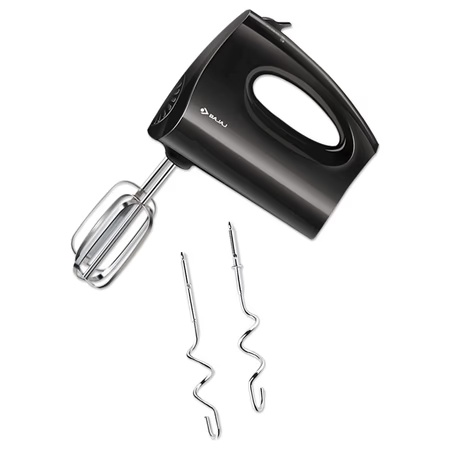 Bajaj Majesty HM01 Hand Blender with 250W Motor, Stainless Steel Dough Hooks