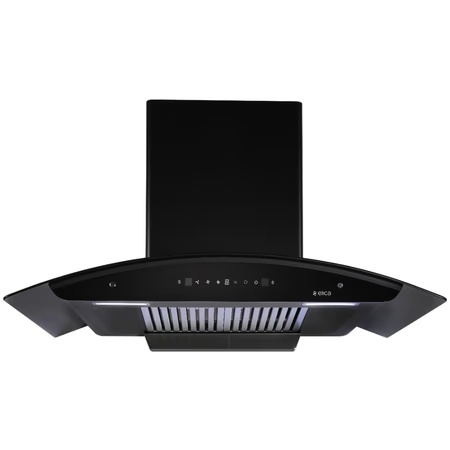 Elica BFCG Plus 900 Nero Kitchen Hood, Black