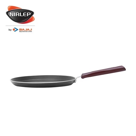 Nirlep Selec+ Non Stick Induction Flat Tawa, IJFG28N, 4 mm