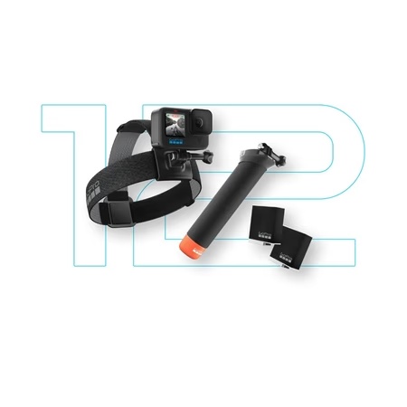 GoPro Hero 12 Action Camera Bundle, Black