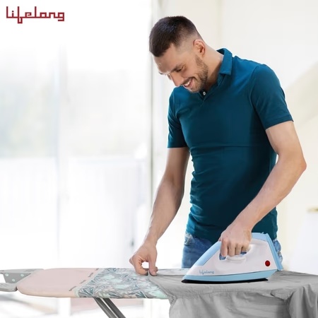 Lifelong LLDI09, 1100 Watts, Dry Iron, Temperature Control, Blue and White 7 Lifelong LLDI09, 1100 Watts, Dry Iron, Temperature Control, Blue and White