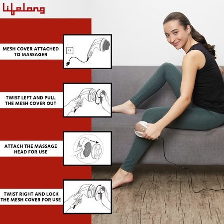 Lifelong LLM27 Electric Handheld Full Body Massager 5 Lifelong LLM27 Electric Handheld Full Body Massager