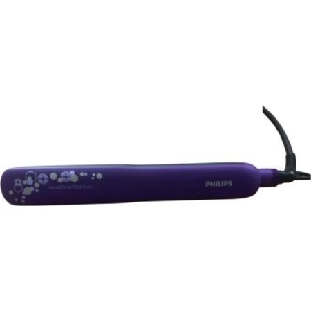 Philips BHS397-00 Straightener with KeraShine Titanium Plates, Purple