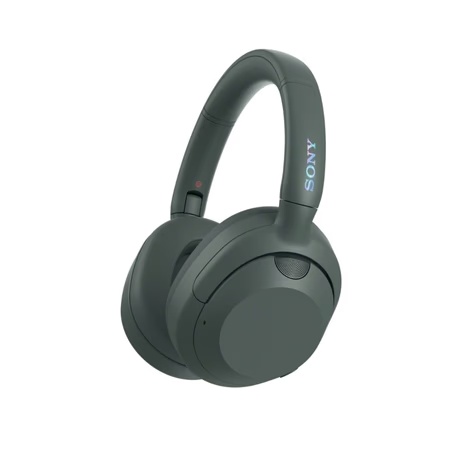 Sony ULT WEAR Headphones WH-ULT900N With Massive Bass, Noise Cancelling, 30 Hrs Battery, 10 Min Charge=5 Hrs Playback, 360 Reality Audio, Wind Noise Reduction, Multipoint Connect, Quick Access, Fast Pair - Forest Gray