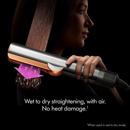 Dyson Airstrait Hair Straightener Bright Nickle Bright Copper