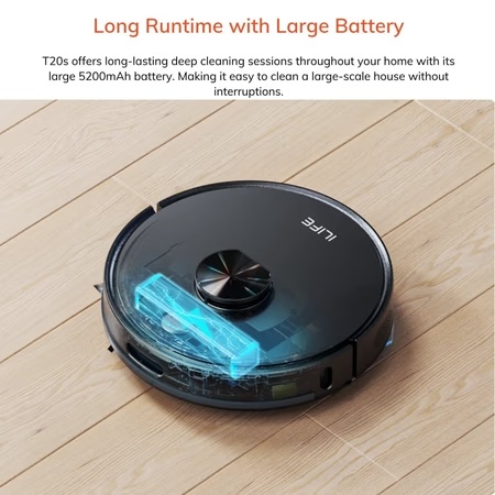 ILIFE T20s Self-Emptying Robotic Vacuum Cleaner 8 ILIFE T20s Self-Emptying Robotic Vacuum Cleaner