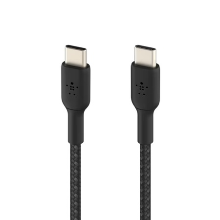 Belkin USB-C to USB-C Braided 100 cm (1 Meter) Fast charging Type C Cable, Black 2 Belkin USB-C to USB-C Braided 100 cm (1 Meter) Fast charging Type C Cable, Black