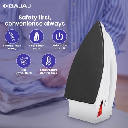 Bajaj Majesty DX 6 1000 Watts Dry Iron