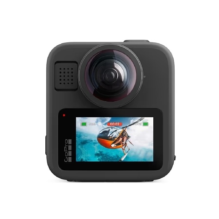 GoPro Max 2 Action Camera with Touch Screen, Spherical 8K Video, 29MP 360 Photos,Easy Replaceable Lenses, HyperSmooth Stabilization