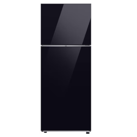 Samsung 465 L 1 Star Frost Free Double Door Refrigerator, Clean Black Glass, RT51DB682A22TL