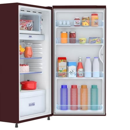 Candy 165 litres 1 Star Single Door Direct Cool Refrigerator, Red Mono, CSD1751RM