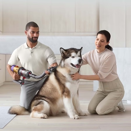Dyson Pet Grooming Kit (Compatible with V8, V11, V12 and V15 Cord-Free vacuums), Grey
