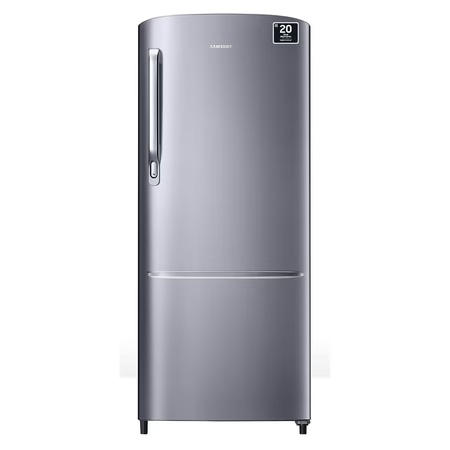 Samsung 183 L 3 Star Digital Inverter Direct Cool Single Door Refrigerator (RR20C1723S8/HL, Silver, Elegant Inox)