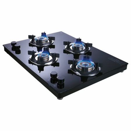 Elica 694 CT Vetro 2J TKN DT Series 4 Burner Cooktop