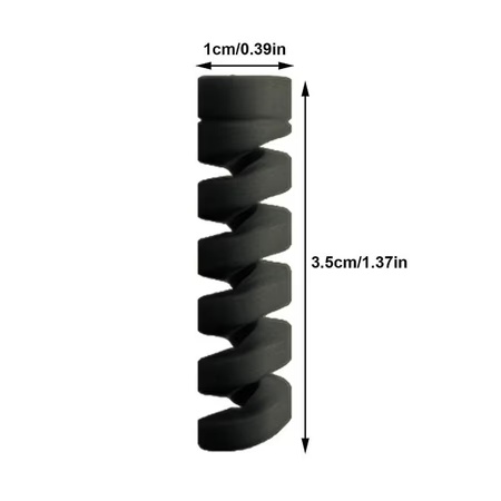 Inbase Spiral Tube Charging Cable Protector, IB-4047, (Assorted) 2 Inbase Spiral Tube Charging Cable Protector, IB-4047, (Assorted)