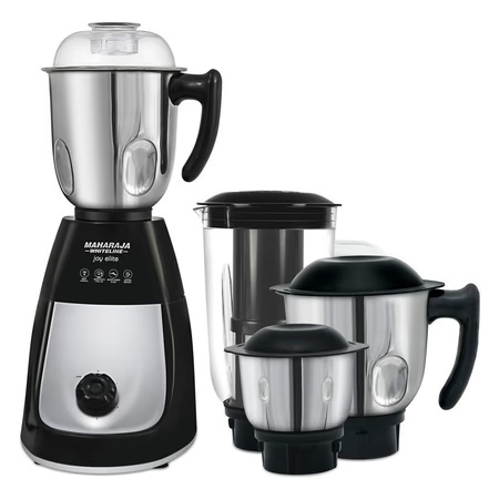 Maharaja Whiteline Joy Elite 750W 4Jars Mixer Grinder, Air Ventilation System