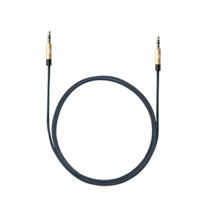 Reconnect AC SC-B 1 m Stereo Braided Cable, Gold/Black