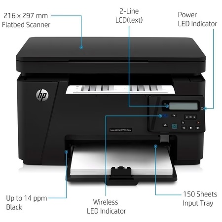 HP Laserjet Pro M126nw Laser Multi-function Monochrome Wi-Fi Printer
