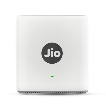 Jio AX6000 Universal Wi-Fi 6 Router, Dual Band, Mesh Ready, Gaming Router, Upto 6 Gbps Speed, 8K Streaming, WPA3 Advanced Security, MU-MIMO, OFDMA, Wide Coverage, Easy Setup, JioHome App, (JIDU6801 IN)