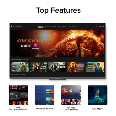 Xiaomi A Series 81.28 cm (32 inches) HD Ready Smart Google TV, L32MA-AIN 7 Xiaomi A Series 81.28 cm (32 inches) HD Ready Smart Google TV, L32MA-AIN
