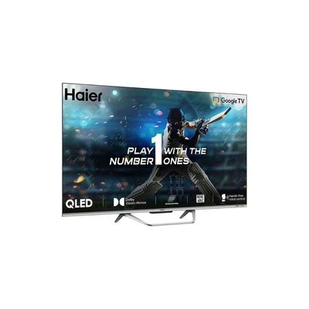 Haier 109 cm QLED Google Smart TV, Grey, 43Q6 3 Haier 109 cm QLED Google Smart TV, Grey, 43Q6