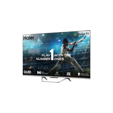 Haier 109 cm QLED Google Smart TV, Grey, 43Q6 4 Haier 109 cm QLED Google Smart TV, Grey, 43Q6