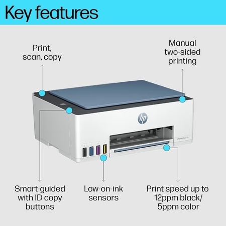 HP Smart Tank 525 All-in-one Colour Printer (Upto 4000 Black and 6000 Colour Pages) 5 HP Smart Tank 525 All-in-one Colour Printer (Upto 4000 Black and 6000 Colour Pages)