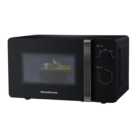 Morphy Richards 20 Litres Solo Microwave Oven, Black
