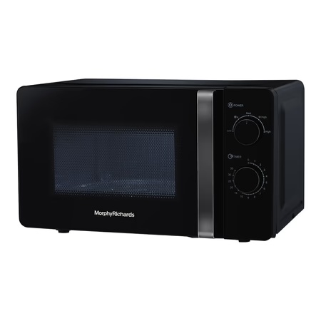 Morphy Richards 20 Litres Solo Microwave Oven, Black