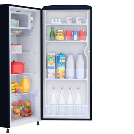 Candy DC 185 L Single Door Refrigerator, Marine Lily, CSD1962ML