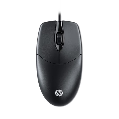 HP M050 Wired Mouse, Black
