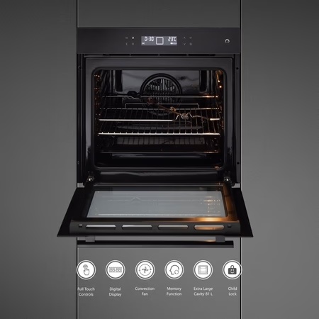 Kaff OV81TCBL Built In Oven 81 L Black