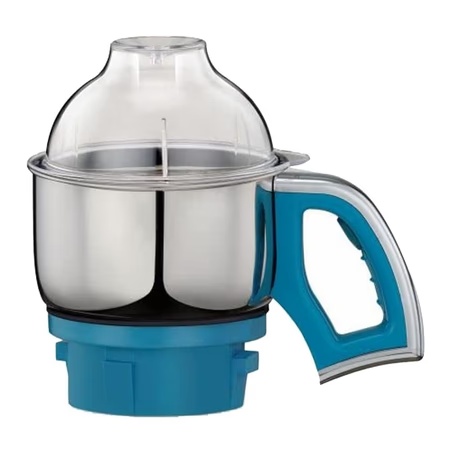 Preethi Aries 750 Watts 4 Jars Mixer Grinder, Safety Indicator and 3D Cooling, Blue and Silver 4 Preethi Aries 750 Watts 4 Jars Mixer Grinder, Safety Indicator and 3D Cooling, Blue and Silver