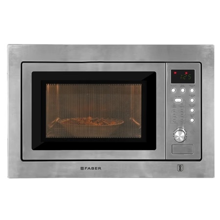 Faber 20 Litres Convection Microwave Oven with 10 Auto Cook Menus, FBIMWO