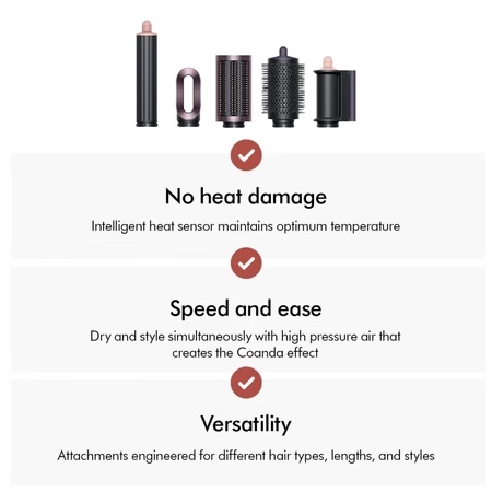 Dyson Airwrap id Multi-Styler & Dryer, Jasper Plum 7 Dyson Airwrap id Multi-Styler & Dryer, Jasper Plum