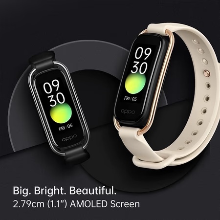 OPPO Band Style Fitness Band with 12 Workout Modes, Water Resistance, Heart Rate Monitoring (Black) 5 OPPO Band Style Fitness Band with 12 Workout Modes, Water Resistance, Heart Rate Monitoring (Black)