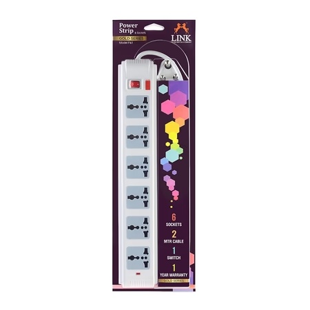Link Gold Series F61 with 2 Meter Power Strip