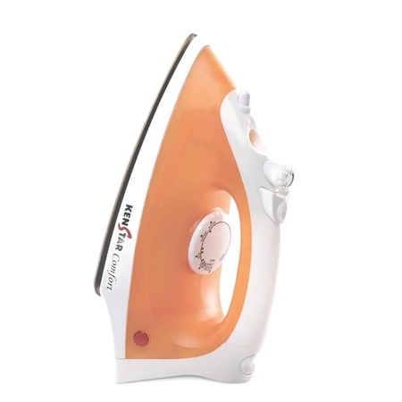 Kenstar Comfort 1200 Watts Steam Iron with Auto Cut-off Indicator Light, Orange