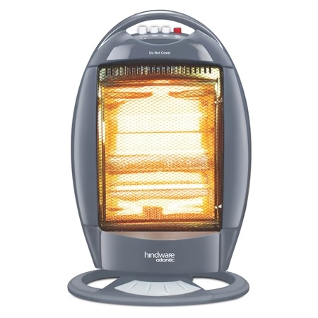 Hindware Ignitio Hal 400W Halogen Heater, Grey