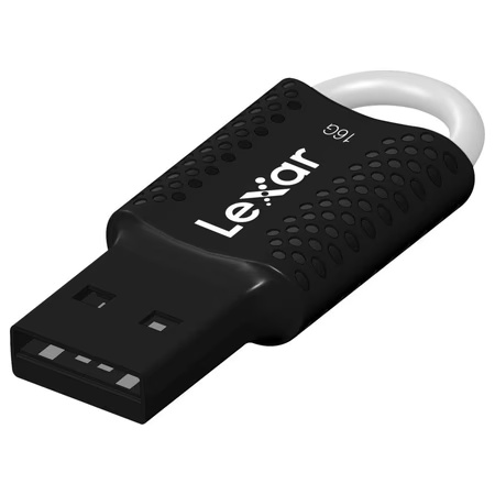 Lexar 16 GB JumpDrive V40 USB 2.0 Flash Drive, Black