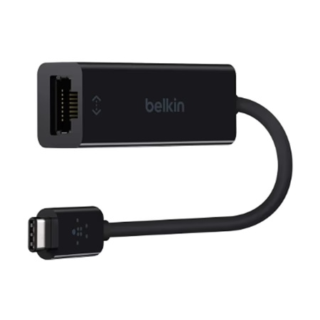 Belkin F2CU040BT Reversible USB-C to RJ-45 Gigabit Ethernet Adapter