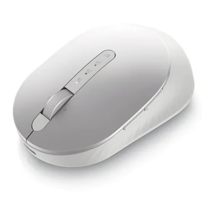 Dell MS7421W Premier Rechargeable Wireless Mouse with 2.4 GHz Wireless or Bluetooth 5.0 Connectivity, Platinum Silver