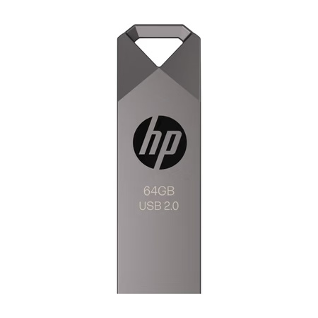 HP 64 GB 235w USB Pen Drive, Compact Zinc Alloy Design