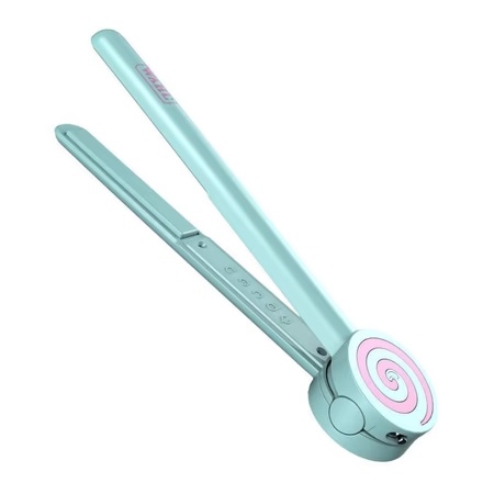 Wahl Mini Straightener and Curler with JPH Heating Technology, Blue, WCHS6-1624
