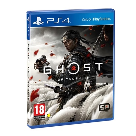 Ghost of Tsushima PS4 Game (1 Player, Unique Immersive Samurai Combat Experience)