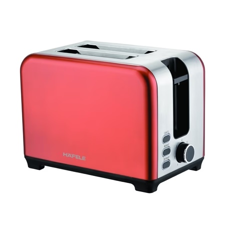Hafele Amber 930 Watts Pop-up Toaster with 7 Adjustable Browning Levels, Opal