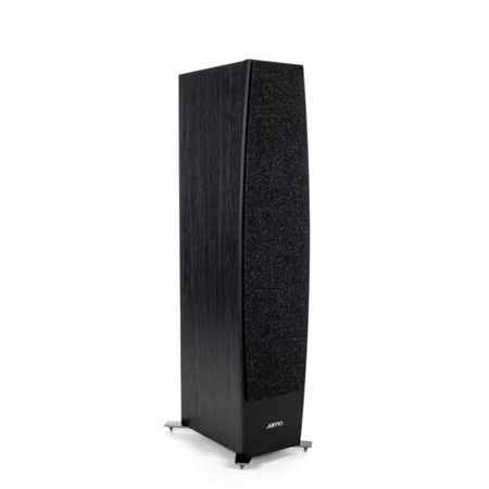 Jamo C95ii Tower Speaker with 2-way Bass Reflex System, Black